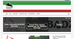 Desktop Screenshot of legia-kozielska.pl